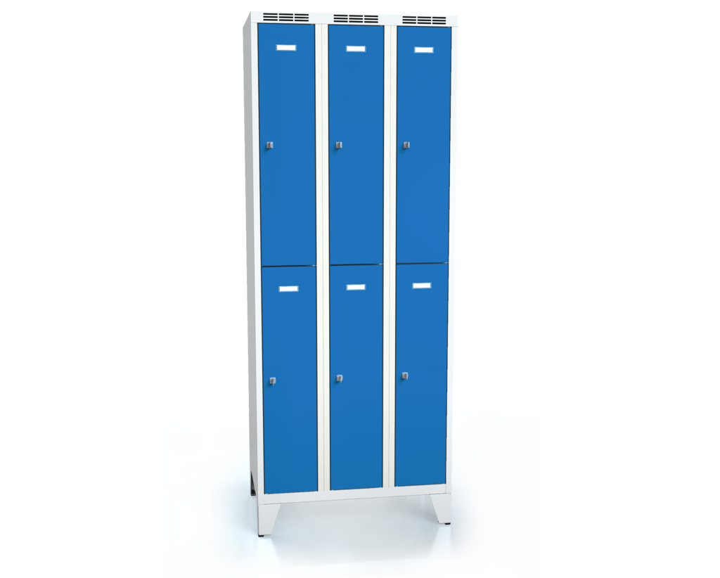  Divided cloakroom locker ALDOP with feet 1920 x 750 x 500